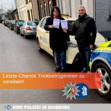 Taxi-Fahrer - Letzte Chance Trickbetrügereien zu vereiteln