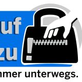 Logo Augen auf und Tasche zu