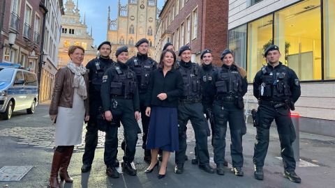 G7 Foto 33 Besuch Frau Baerbock in Münster