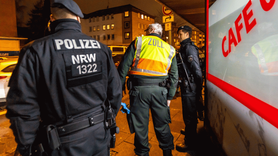 Razzia in Duisburg