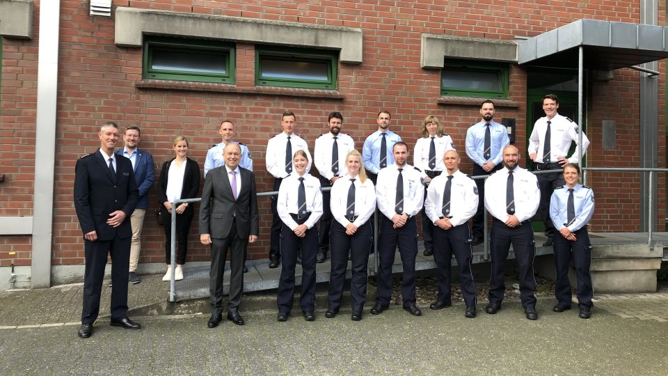Neue Gesichter in der Kreispolizeibehörde Paderborn