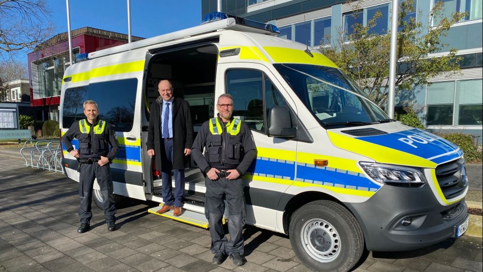 Ausstattung Polizei Paderborn