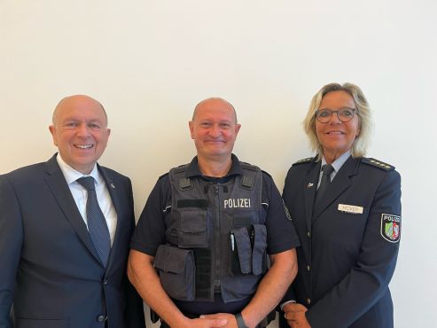 Neuer Bezirksdienstbeamter in Delbrück Markus Wieczorek